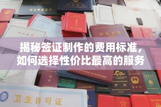 邛崃揭秘签证制作的费用标准，如何选择性价比最高的服务？