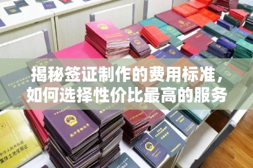 邛崃揭秘签证制作的费用标准，如何选择性价比最高的服务？
